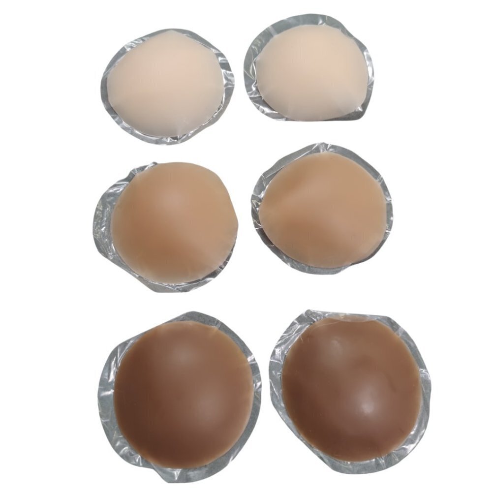 20 Pack (10 Pairs) Silicone Nipple Covers (Dark) - Picture 2 of 2